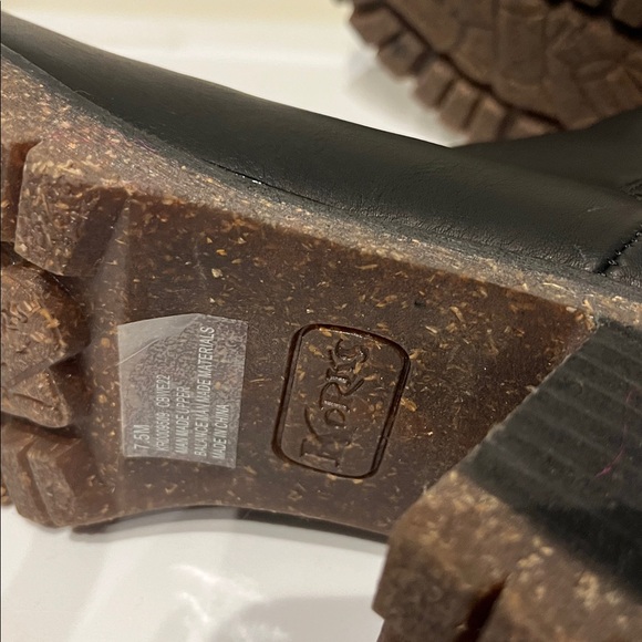 Kork-Ease Black Leather Ankle Booties - Picture 6 of 6